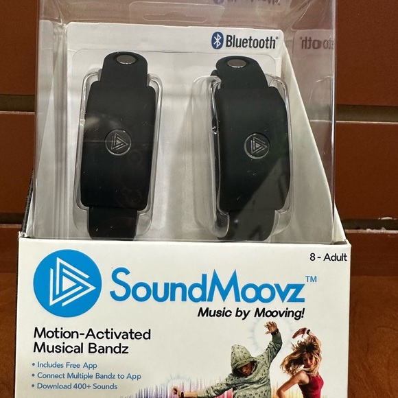 Motion-Activated Musical Bandz - Black - Picture 2 of 8